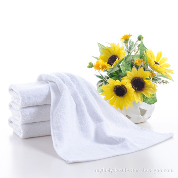 Cheap Plain White Cotton Disposable Dish Cloths / Kitchen Terry Tea Towel In Wholesale
